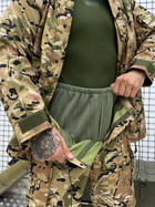 Тактичний теплий зимовий військовий комплект Lader ( Куртка + Штани ), Камуфляж: Мультикам, Розмір: XXL - зображення 8