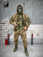 Тактичний теплий військовий комплект Shark ( Куртка + Фліска + Штани ), Камуфляж: Піксель, Розмір: S - зображення 1