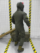 Тактичний теплий військовий комплект Leader ( Куртка + Штани ), Камуфляж: Олива, Розмір: S - зображення 2