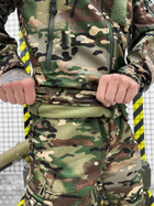 Тактичний теплий військовий комплект Aura ( Куртка + Штани ), Камуфляж: Мультикам, Розмір: XXL - зображення 6