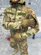Тактический теплый военный комплект Fovard ( Куртка + Штаны ), Камуфляж: Мультикам, Размер: M - изображение 5