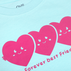 Дитяча футболка для дівчинки OVS 1804448 128 см Блакитна (8056781110645) - зображення 3
