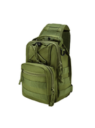 Нагрудна сумка кобура Мужская сумка-слинг, тактическая сумка барсетка | Рюкзак LC-748 - изображение 7