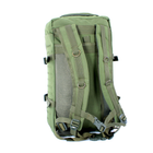 Рюкзак тактичний 28 л, два відділення, фронтальні кармани, додаткові стяжки, розмір 50*28*20 см, олива - зображення 6