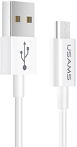 Кабель Usams U23 US-SJ284 USB - microUSB 1 м Білий (6958444962863)