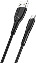 Kabel Usams U35 US-SJ365 USB - microUSB 1 m czarny (6958444981109) - obraz 1