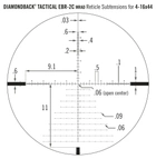 Оптичний прилад Vortex Diamondback Tactical FFP 4-16x44 EBR-2C MRAD (DBK-10027) - зображення 5