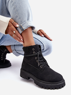 Жіночі зимові черевики низькі Cross Jeans MM2R4012C 37 Чорні (8697319521511) - зображення 3