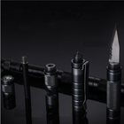 Мультитул у вигляді ручки з ножем 5 предметів RovTop чорний - зображення 6