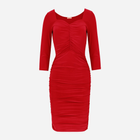 Сукня жіноча Makover K006 XXL Червона (5903068458088) - зображення 3