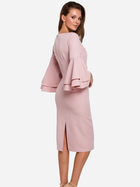 Сукня жіноча Makover K002 XL Рожева (5903068457371) - зображення 2