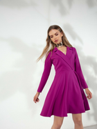 Сукня жіноча Makover K138 S Фіолетова (5903887681438) - зображення 5