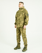 Костюм Гірка НП камуфляжний Піксель, куртка з капюшоном, тканина грета, 48 - зображення 2