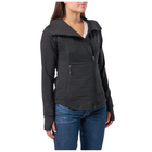 Куртка 5.11 Tactical Women's Crystal Hybrid Full Zip Jacket Black S (62129-019) - зображення 4