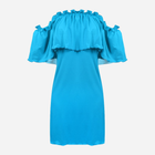 Нічна сорочка жіноча DKaren Slip Holly XL Бірюзова (5902686571629) - зображення 1