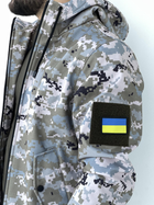 Тактическая куртка с флисом Terra Hot светлый пиксель 3XL - изображение 9