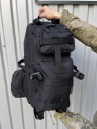 Тактический черный рюкзак - изображение 6