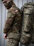 Тактический рюкзак 'FIELD' зеленый камуфляж 165 л. - изображение 4