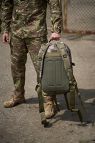 Рюкзак тактичний MLRS зелений камуфляж - зображення 6