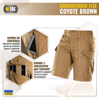 M-Tac шорти Conquistador Flex Coyote Brown M - зображення 4