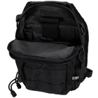 Рюкзак однолямочний MFH Shoulder Bag Black - зображення 10