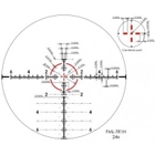 Прибор оптический March F 3-24x52 FFP с сеткой FML-TR1H с подсветкой - изображение 6