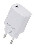 Ładowarka sieciowa Beline 20 W 1 x USB Type-C PD 3.0 Biała (5905359813293)