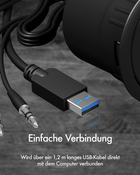 USB-хаб Icy Box 4-port, USB 3.0, Audio-In/Out (IB-HUB1403A) - зображення 8