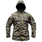 Куртка SoftShell + Толстовка флисовая Armoline DIVISION Multicam. L - изображение 1