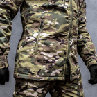 Куртка SoftShell + Толстовка флисовая Armoline DIVISION Multicam. L - изображение 6