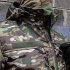 Куртка SoftShell + Толстовка флисовая Armoline DIVISION Multicam. S - изображение 5