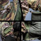 Куртка SoftShell + Толстовка флісова Armoline DIVISION Multicam. XL - зображення 9