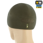 M-Tac шапка Watch Cap Elite фліс (320г/м2) з липучкою під патч Dark Olive Розмір М - зображення 4