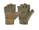 Рукавички Helikon-Tex Half Finger Mk2 Gloves Olive S - изображение 1