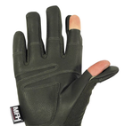 Тактичні рукавиці MFH Tactical Gloves Mission - Olive M - изображение 6