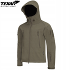 Куртка тактична SoftShell Texar Falcon 4XL Olive - изображение 4