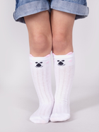 Zestaw podkolanówek dziecięcych YOCLUB 3Pack Girl's Knee-High Socks SKA-0097G-AA0B 23-26 3 pary White (5904921607896) - obraz 3