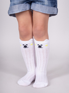 Набір дитячі гольфи YOCLUB 3Pack Girl's Knee-High Socks SKA-0097G-AA0B 23-26 3 пари White (5904921607896) - зображення 4