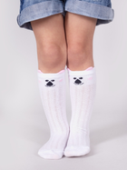 Zestaw podkolanówek dziecięcych YOCLUB 3Pack Girl's Knee-High Socks SKA-0097G-AA0B 27-30 3 pary White (5904921607902) - obraz 3