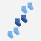Zestaw skarpetek dla dzieci YOCLUB 3Pack Boy's Turn Cuff Sock SKA-0009U-0000-004 6-9 3 pary Blue (5904921626248) - obraz 1