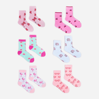 Zestaw skarpet dla dzieci YOCLUB 6Pack Children's Socks SKA-0006G-AA00-008 27-30 6 par Multicolour (5904921626514)