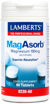 Suplementacja mineralna diety Lamberts Magasorb 150 Mg 60 tabs (5055148402228) - obraz 1