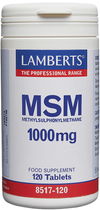 Дієтична добавка Lamberts Msm 1000 Mg 120 таблеток (5055148403171) - зображення 1