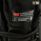 Зимові тактичні черевики непромокаючі M-Tac Thinsulate Black 41 - зображення 8