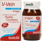 Suplement diety Health Aid V Vein 60 kapsułek (5019781015856) - obraz 1