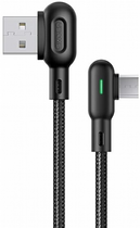 Kabel Usams U57 USB - micro-USB 2 A 1.2 m Czarny (6958444912417) - obraz 1