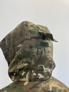 Зимняя тактическая куртка на флисе, цвет Мультикам, размер XXXXL - изображение 14