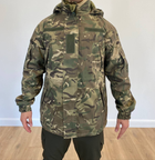 Зимна тактична куртка на флісі, колір Мультикам, розмір XXXL - зображення 3