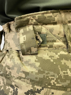 Зимові армійські штани на синтепоні, водовідштовхуючі, колір Піксель, розмір M-L - зображення 10