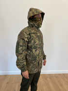 Зимняя тактическая куртка на флисе, цвет Мультикам, размер XXL - изображение 10